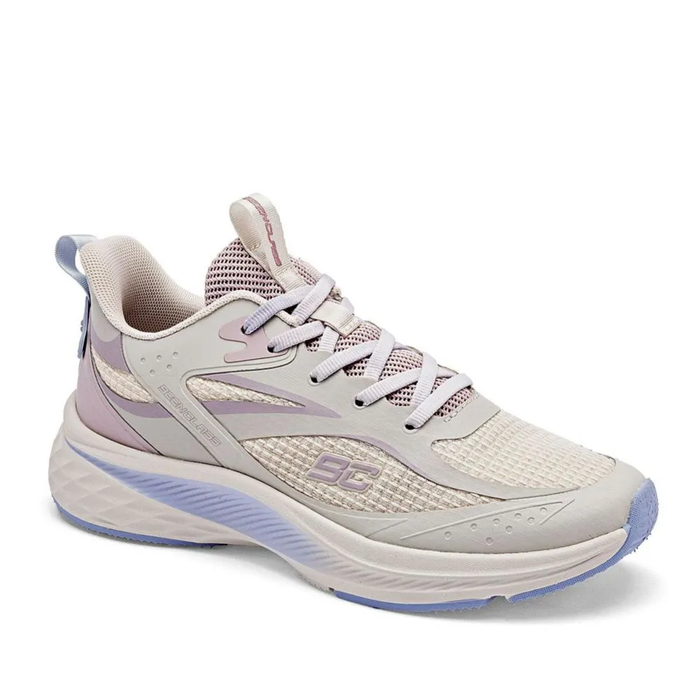 Been Class tenis para mujer gris lila cod 140253-E