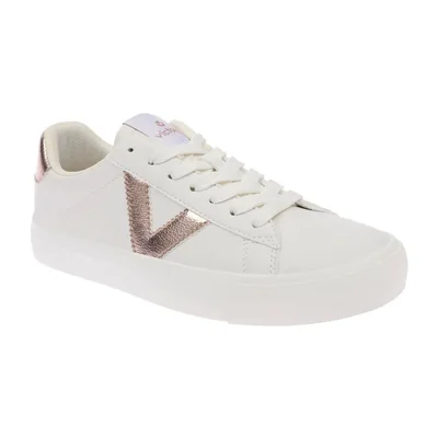 Tenis Victoria para Mujer Arcs V Blanco Rosa