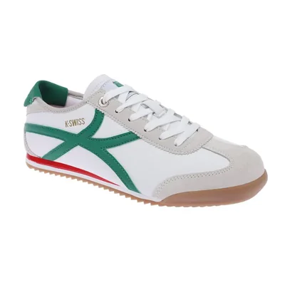 Tenis Dama K-swiss Gashiko Mundial V Blanco-Verde-Rojo