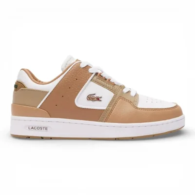 Tenis Lacoste Court Casual Cafe Mujer