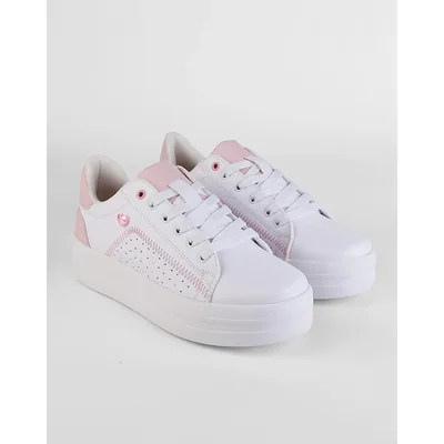 Tenis mujer casual blanco lady one 08604