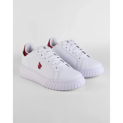 Tenis mujer casual blanco polo club 1450