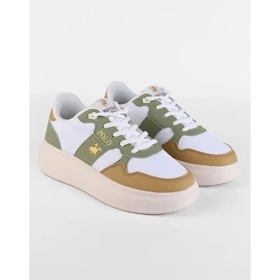 Tenis mujer casual blanco polo club 1450
