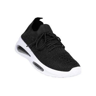Tenis mujer casual negro torrente 147042