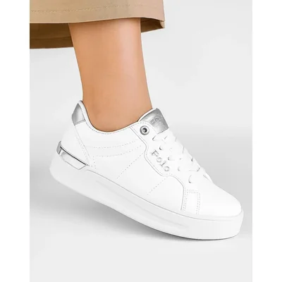 Tenis mujer casual blanco polo collectio