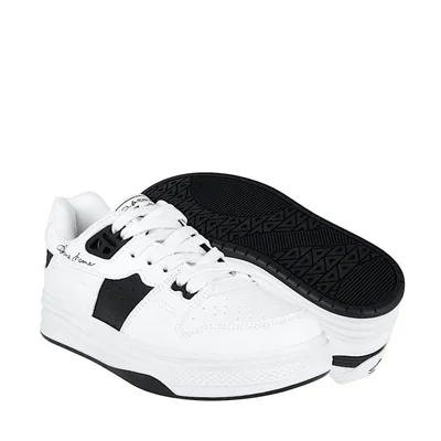 TENIS CASUALES CLASBEN MUJER ESCOCIA SIMIPIEL BLANCO