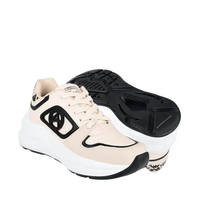 TENIS CASUALES MUJER CAMI SIMIPIEL BEIGE