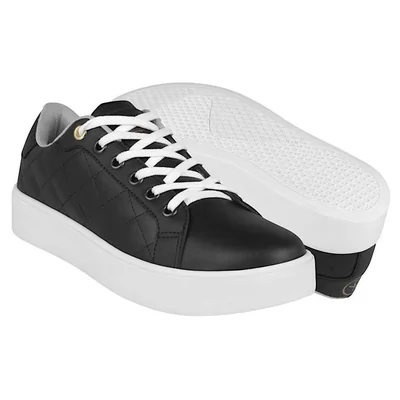 TENIS CASUALES DAMA PENGUIN CLOE SIMIPIEL NEGRO