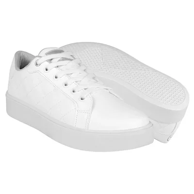 TENIS CASUALES DAMA PENGUIN CLOE SIMIPIEL BLANCO