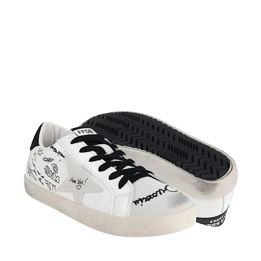 TENIS DAMA FUROR 25272-73 SIMIPIEL BLANCO