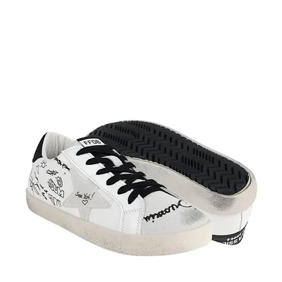 TENIS DAMA FUROR 25272-73 SIMIPIEL BLANCO