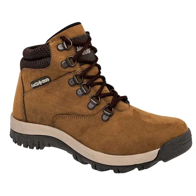 Jack Rud Zapato hiking para joven camel café, código 117612-1