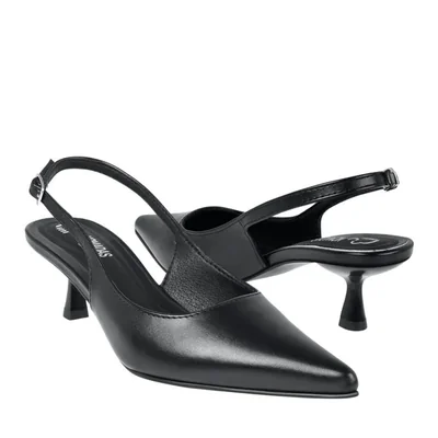 TACONES NOMADAS MUJER 70101 SIMIPIEL NEGRO
