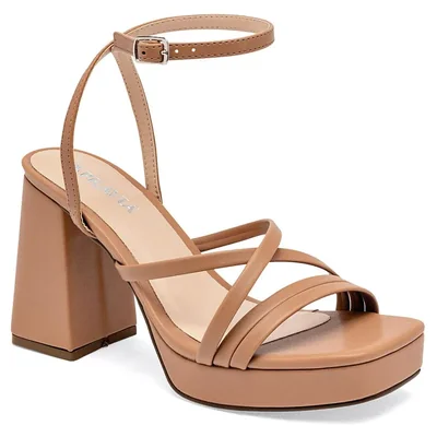 Pravia Zapatilla para mujer camel, código 126128-E