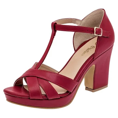 D'Cristian Zapatilla para mujer rojo, código 112136-1