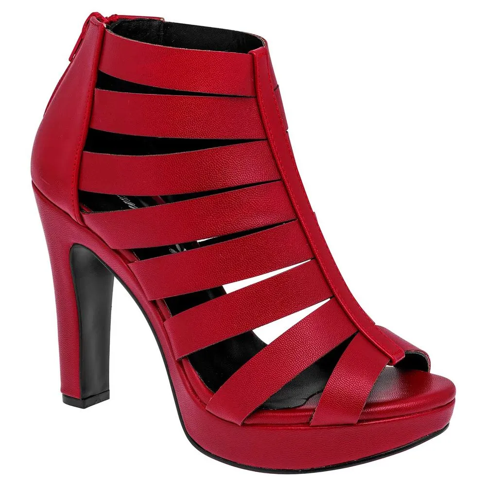 Damita Zapatilla para mujer rojo, código 117594-1