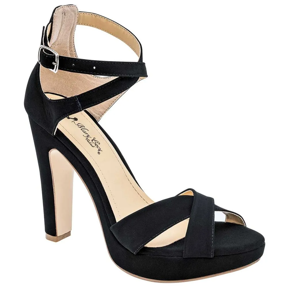 Mary Cecy Zapatilla para mujer negro, código 98595-1
