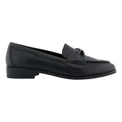 Mocasines aerosoles mujer dama ellis negro casual