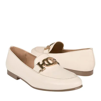 MOCASINES STYLO MUJER 2946 SIMIPIEL BEIGE