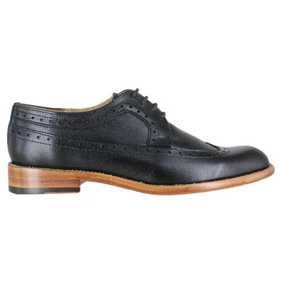 Zapato Vestir Dama Carlo Ronaldi 1005 Manta Negro Canto Natural