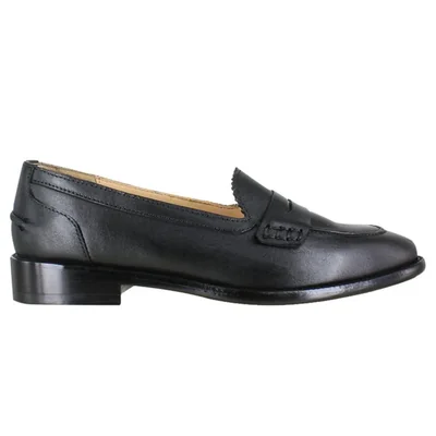 Zapato Vestir Dama Carlo Ronaldi 1203 Becerro Negro Cuero