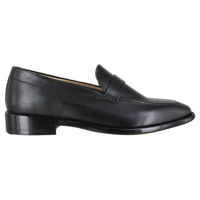 Zapato Vestir Dama Carlo Ronaldi 1201 Becerro Negro Cuero