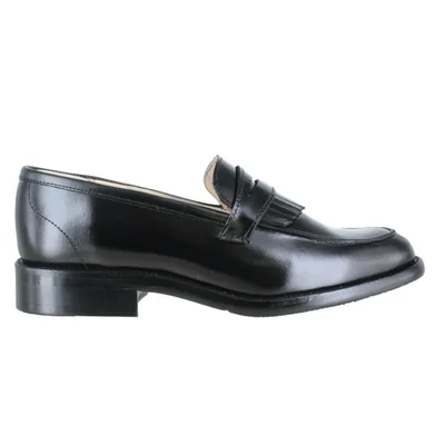 Zapato Vestir Dama Carlo Ronaldi 1019 Camaleón Negro Cuero Injerto