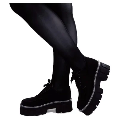 Mocasin Chunky Para Dama Modelo Merlina Nyxmart