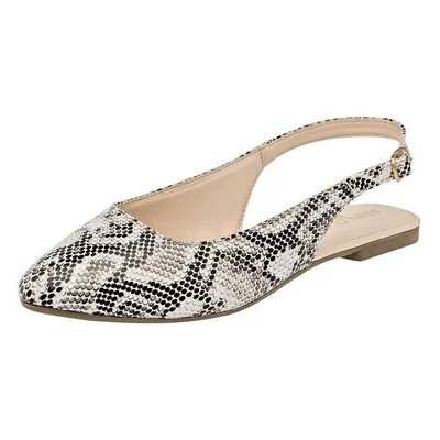 Been Class Balerina para mujer beige multicolor, código 108126-1