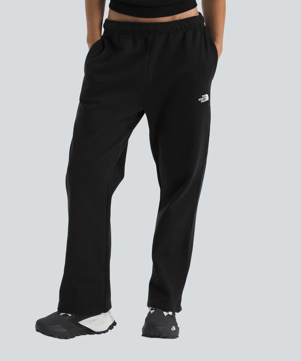 Pants Evolution Simple Dome Straight Leg Mujer, Negro