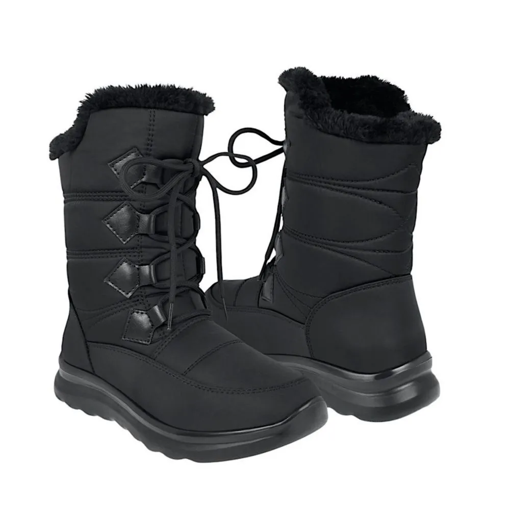 BOTAS DE INVIERNO DAMA TORRENTE 6 TEXTIL NEGRO