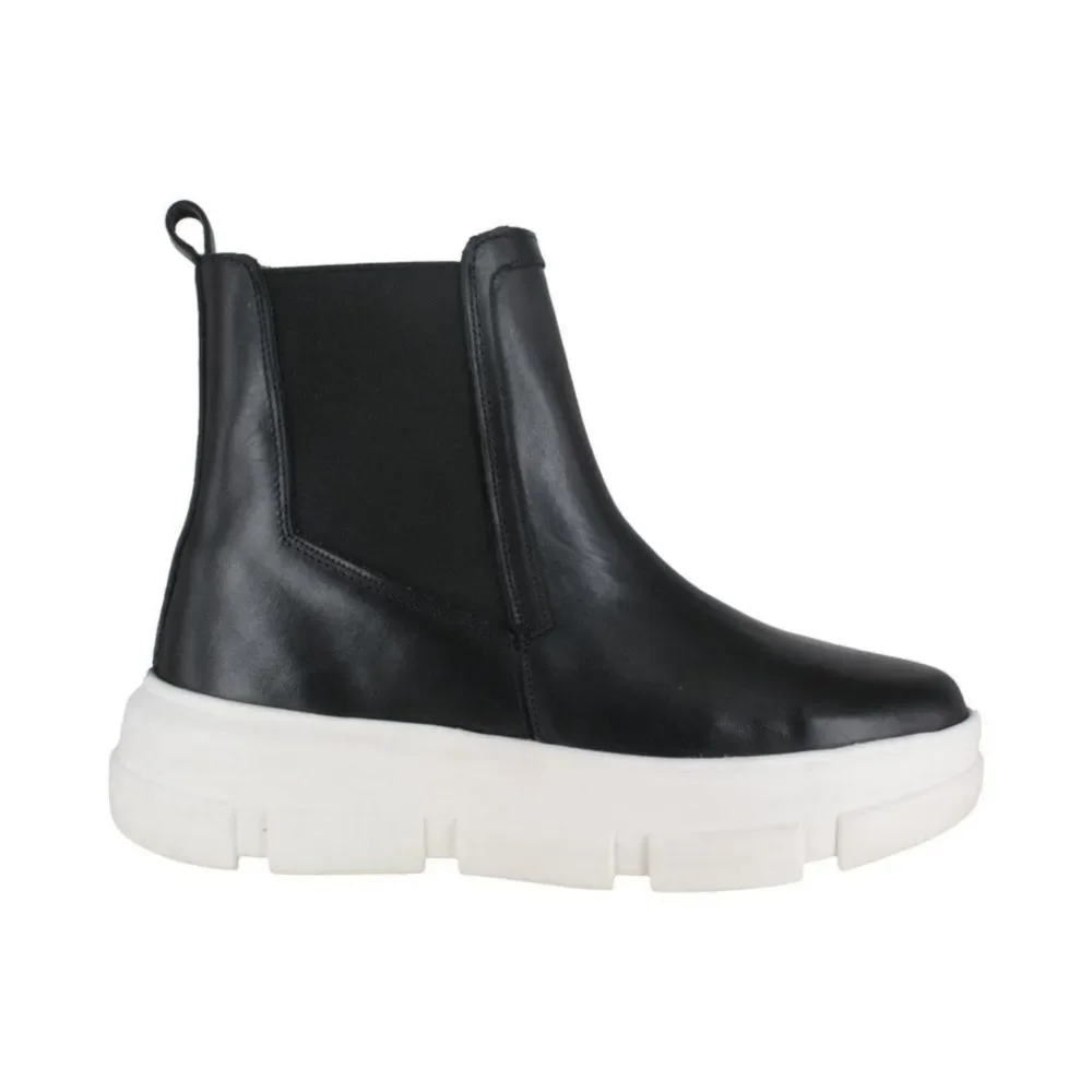 Bota Casual Dama Carlo Ronaldi 08 Becerro Negro TR
