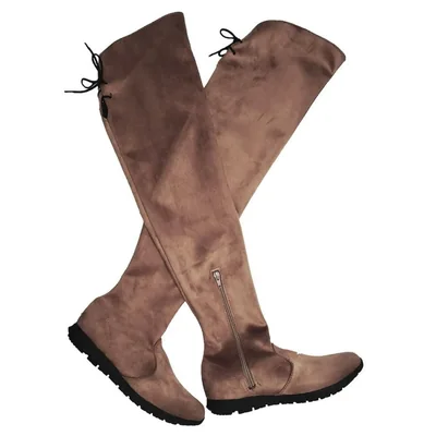 Bota Biker Piso para mujer Nutria Nyxmart