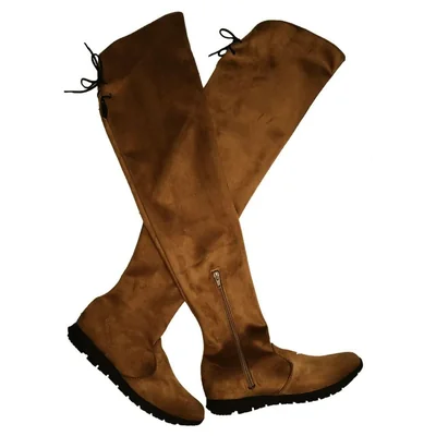 Bota Biker Piso para mujer Madera Nyxmart