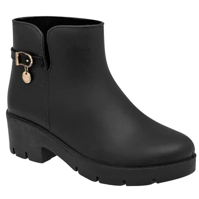 Top Moda Botas de lluvia para mujer negro, código 112886-1