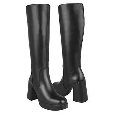 BOTAS DAMA NOMADAS 65015 SIMIPIEL NEGRO