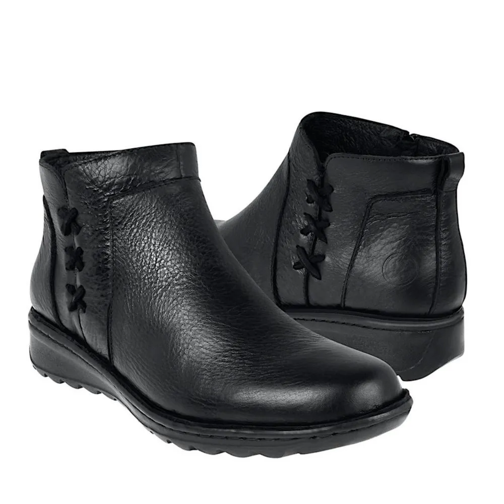 BOTINES LOBO SOLO MUJER 5957 PIEL NEGRO