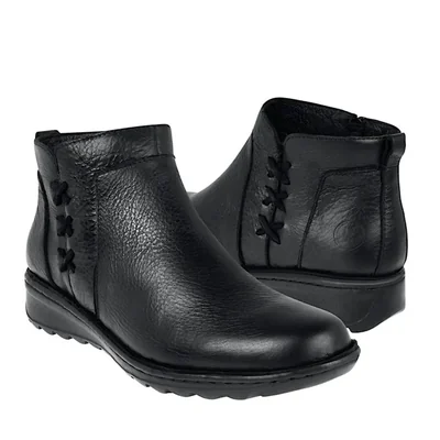 BOTINES LOBO SOLO MUJER 5957 PIEL NEGRO