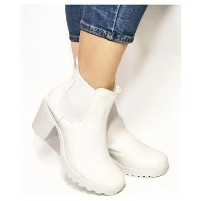 Botin Para Mujer Modelo Ibiza Blanco Nyxmart