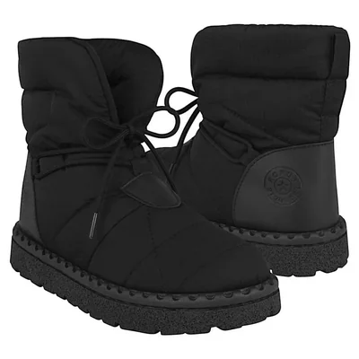 BOTINES INVIERNO DAMA FUROR 24863 TEXTIL NEGRO
