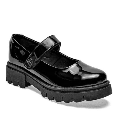 Hush Puppies Kids Zapatos para mujer negro charol, código 120334-1