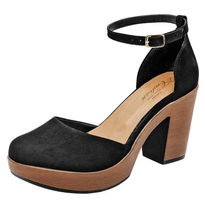 D'Cristian Zapatos para mujer negro, código 104380-1