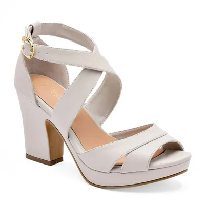 D'Cristian Zapatos para mujer gris, código 125024-E