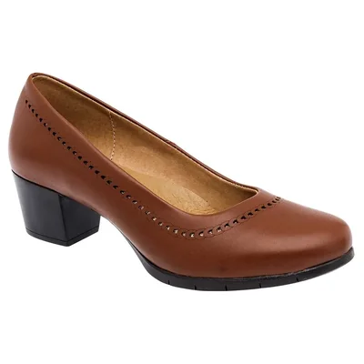Vitalia Zapatos para mujer café, código 105069-1