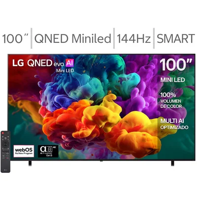 LG Pantalla 100" QNED Miniled 4K Smart TV
