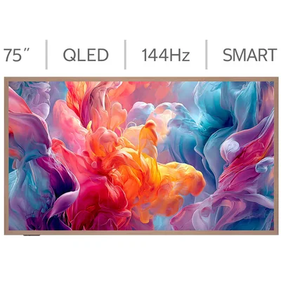 Hisense Pantalla 75" Hi-QLED 4K Canvas Google TV