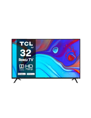 Pantalla Smart TV Tcl LED de 32 pulgadas HD 32S331 con Roku TV