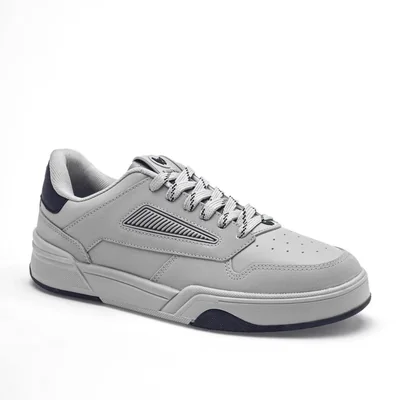 What'S U? tenis para hombre gris cod 141190-F