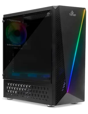 Computadora gamer Yeyian Crescent YPA-CM56GTB-251M AMD Ryzen 5 AMD Radeon 16 GB RAM 1 TB HDD 256 GB SSD