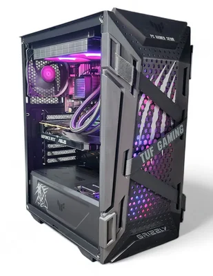 Computadora gamer Grizzly PCG-AMD100 AMD Ryzen 7 NVIDIA GeForce RTX 5060 32 GB RAM 1 TB SSD